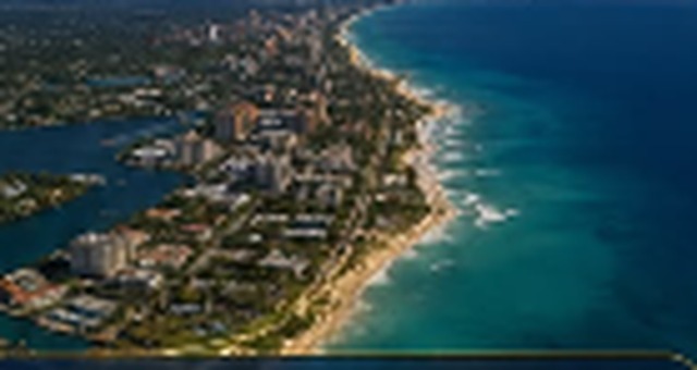 West Palm coastline